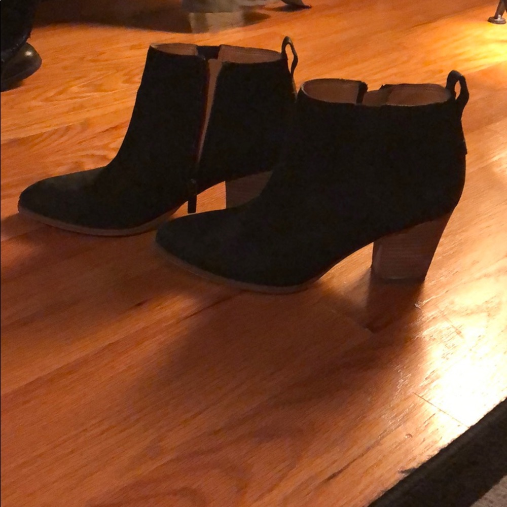 Franco Sarto black booties